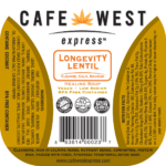 Longevity Lentil Soup package designed by Glenn Ozburn of Get Viral! Marketing, LLC. Longevity Lentil Soup package